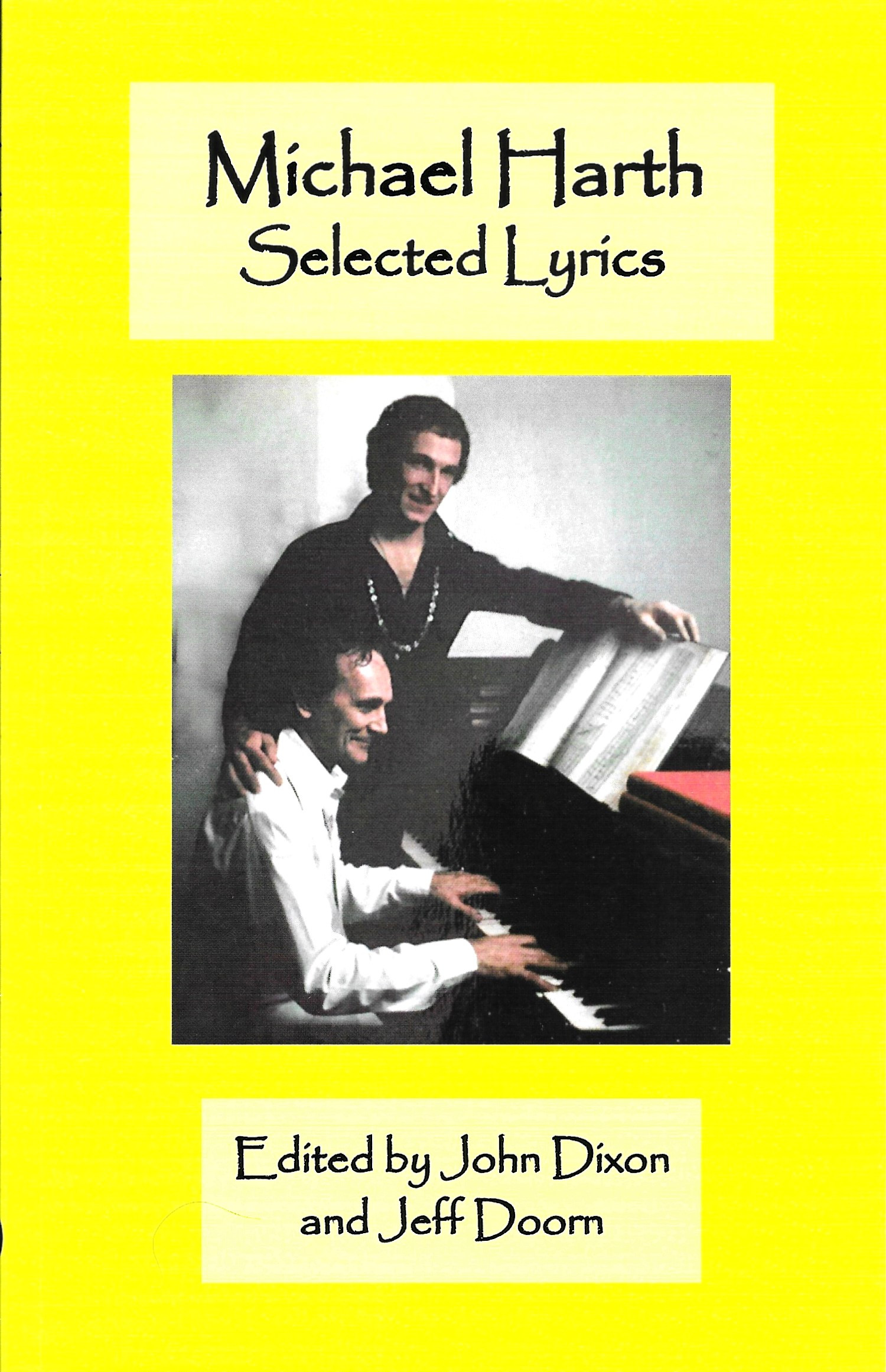 Cover of "MIchael Harth: Selected Lyrics"